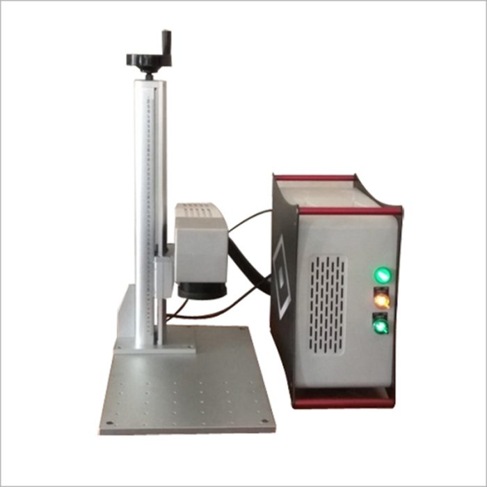 White Portable Laser Fiber Marking Machine For Precise And Portable Marking And Engraving On Various Materials.