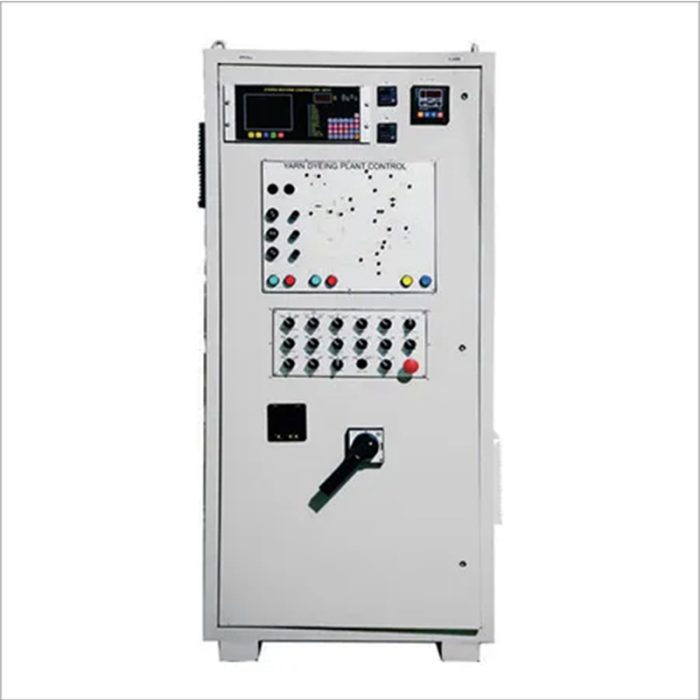 Yarn Dyeing Machine Control Panel - A Control Panel To Manage Functions Of A Yarn Dyeing Machine In Textile Industries.