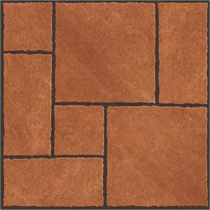 Ceramic Plain Vibro Bronze Driveway Tiles