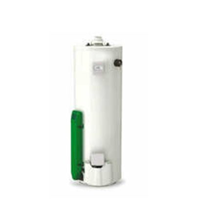 Gas Water Heater - Photo of a gas-powered water heater used for heating water.