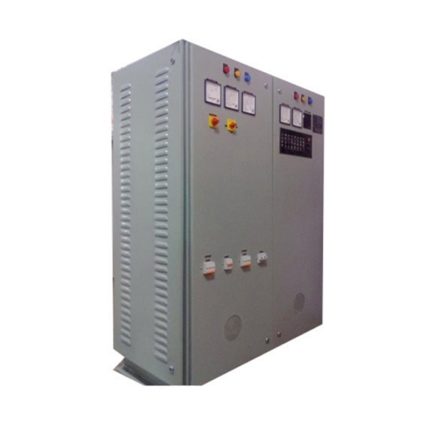 An industrial-grade battery charger with a voltage range of 48 volts, capable of charging a variety of batteries used in different applications and industries.