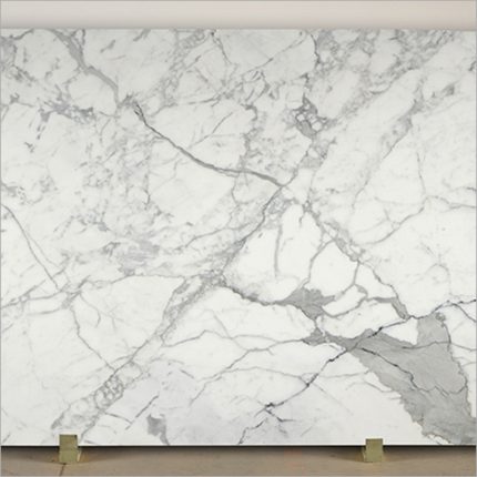 Polished White Crystal Marble Stone