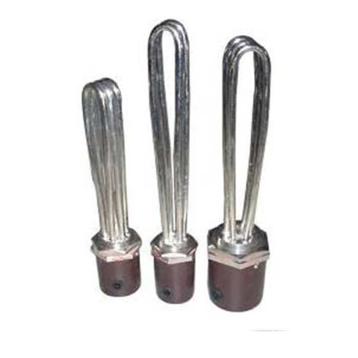 Silver Industrial Water Heating Elements Are Essential Components Used In Various Industrial Applications To Heat Water For Various Purposes.