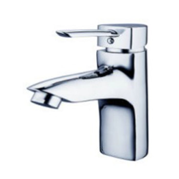Silver Sanitary Ware Series Faucets With Basin Bath Shower