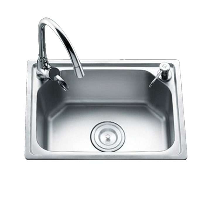 Single Bowl Stainless Steel Kitchen Sink Kh-5844