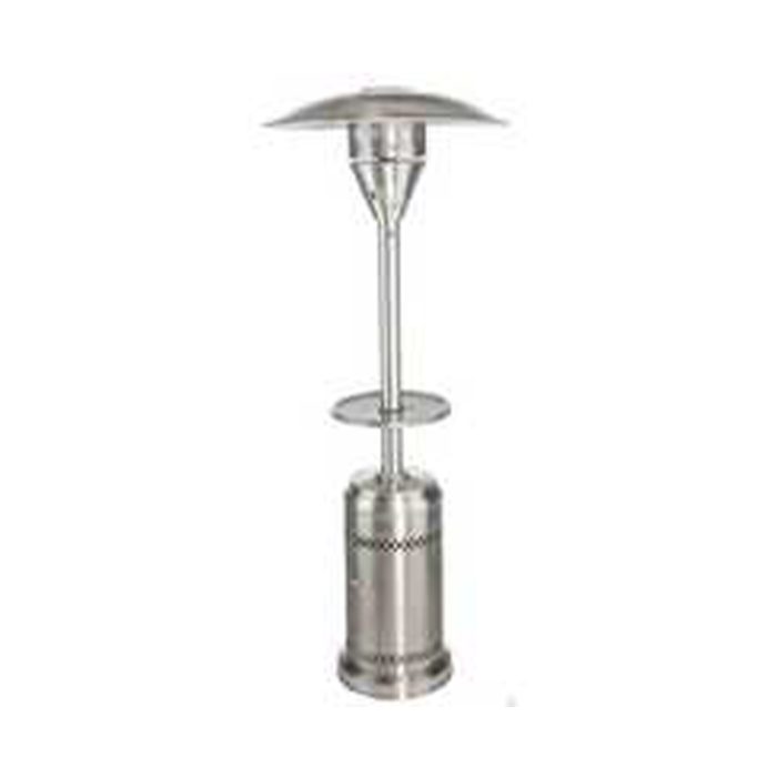 Stainless Steel Patio Heater - Picture Of A Stainless Steel Patio Heater Designed For Outdoor Heating.
