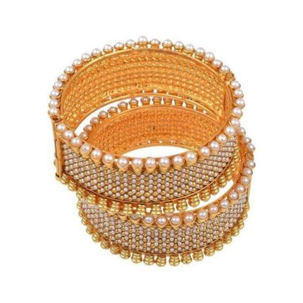 Fashion_Traditional_Jewellery_Gold_Plated_Pearl_Bracelets_Bangles