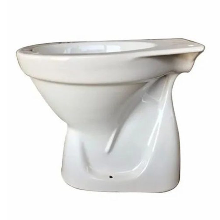 White Floor Mounted Cera Toilet Seat For Bathroom Fitting